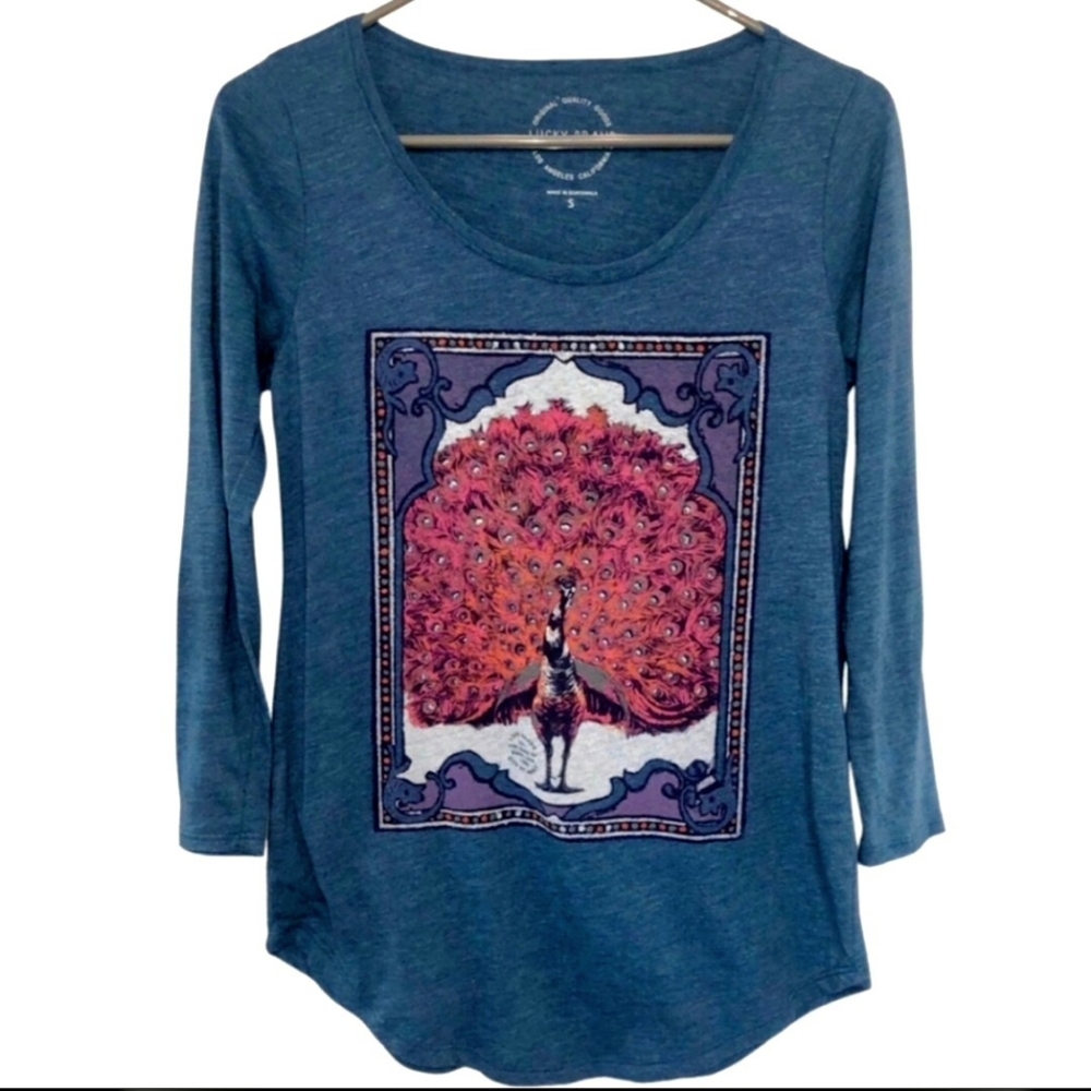 Lucky Brand | Peacock 3/4 Sleeve